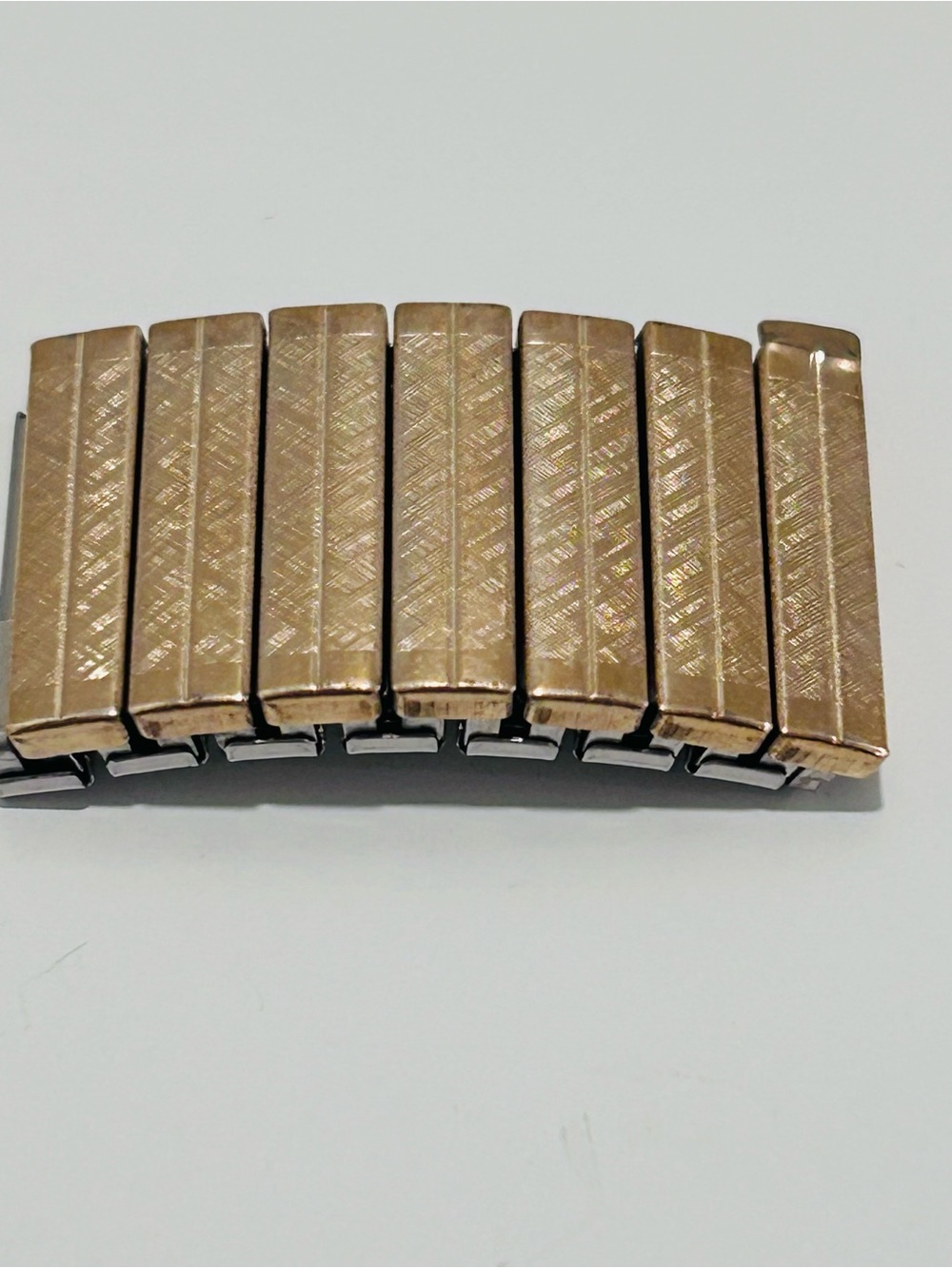 Vintage JB Champion Watch Links Mens Gold Tone 16 mm 5/8" Center Link Section